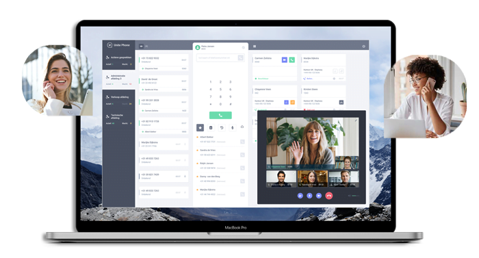 Unite Phone hybride werken